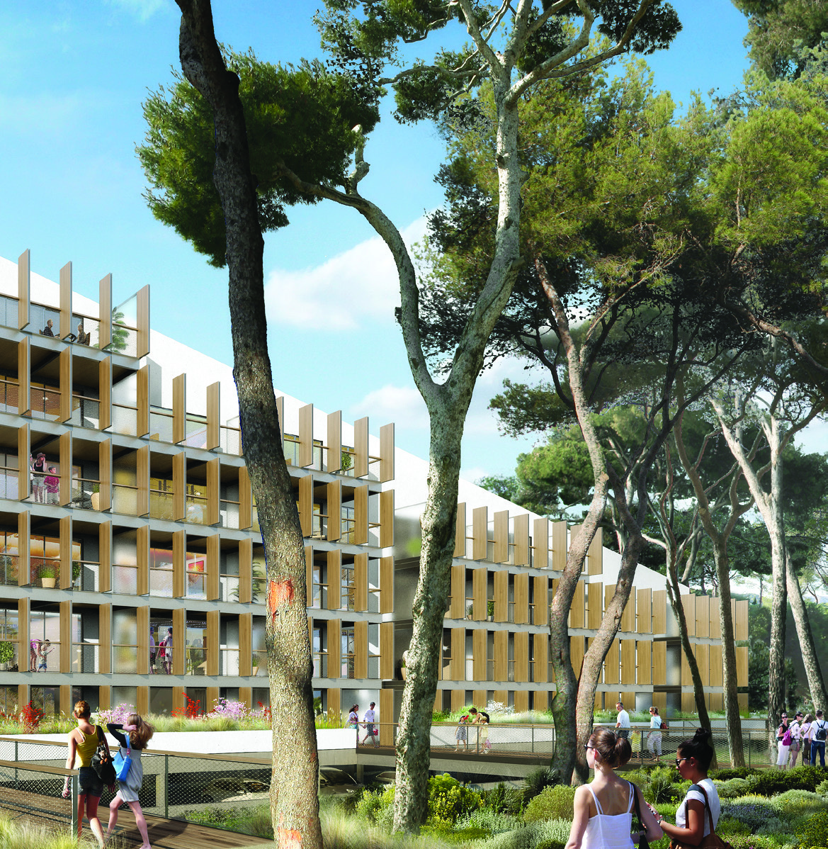 37 logements collectifs, Aix-en-Provence, 13